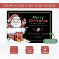 editable christmas cards for small businesses